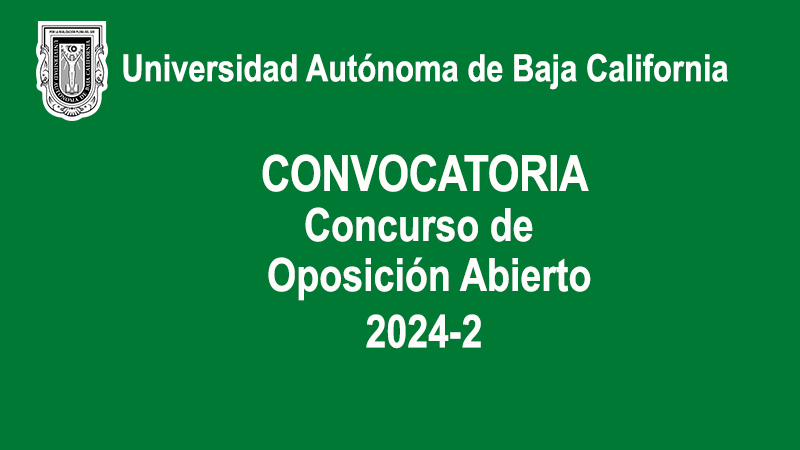 Concurso de oposición abierto